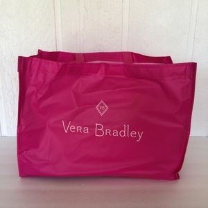 VERA BRADLEY LARGE REUSABLE TOTE BAG